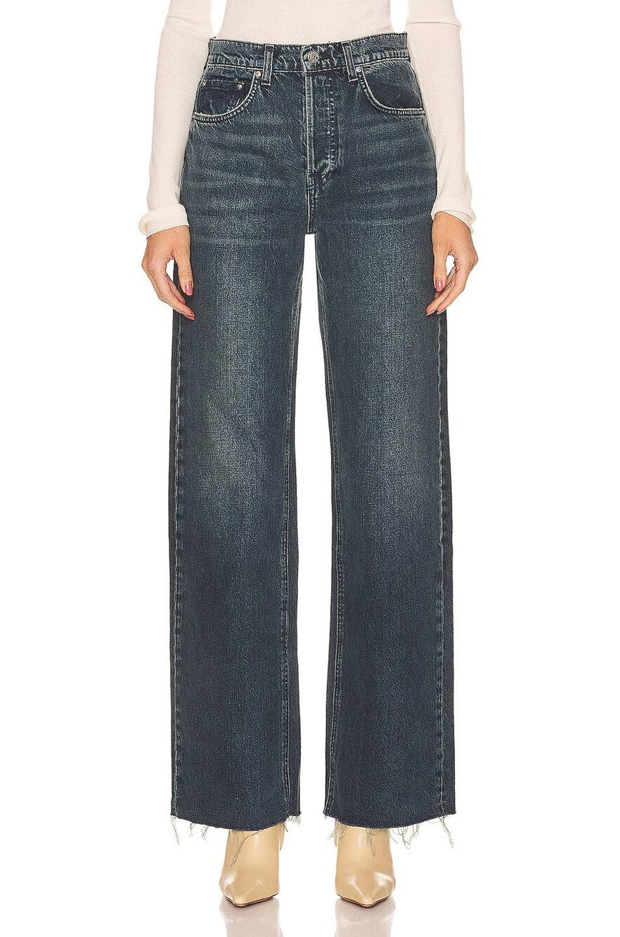 GRLFRND Brooklyn High Rise Straight Jeans - 25